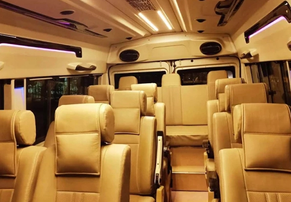 14 Seater Tempo Traveller hire