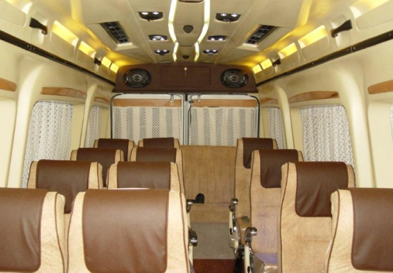 19 Seater Tempo Traveller hire
